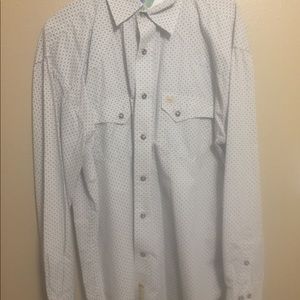 Men’s white shirt Larry Mohan brand